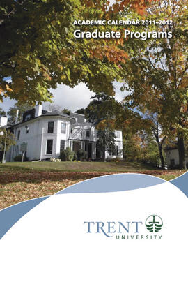 Academic calendar: graduate programs / Trent University
