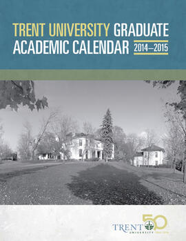 Graduate academic calendar / Trent University