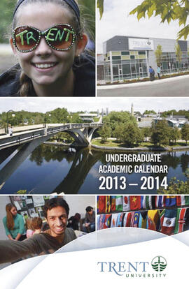 Undergraduate academic calendar, the fiftieth academic year / Trent University