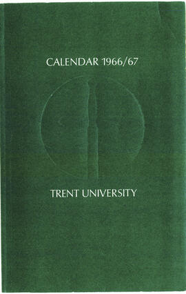 University calendar for the third academic year / Trent University