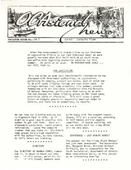 OCAsional News, bulletin issue no. 54